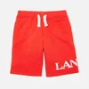 Lanvin Boys' Logo Shorts - Bright Red - Image 1