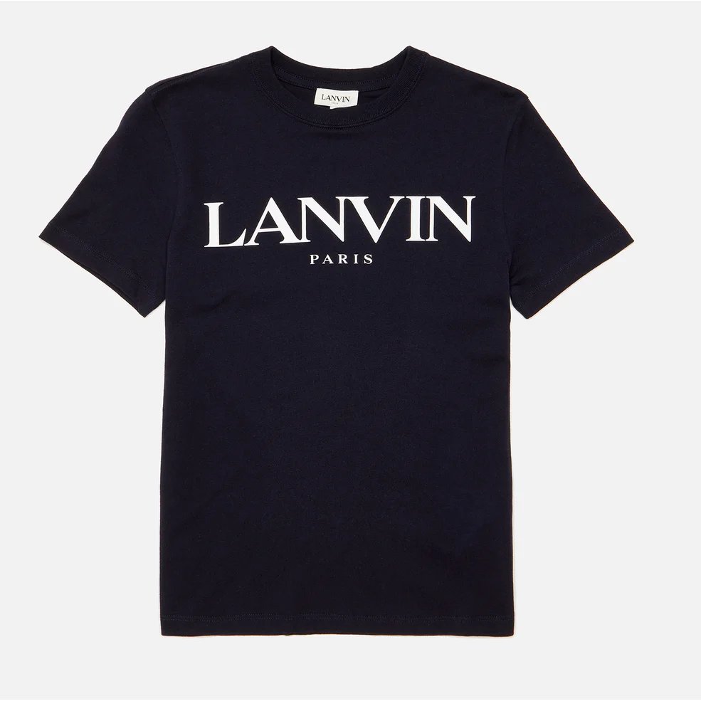 Lanvin Boys' Logo T-Shirt - Navy Image 1