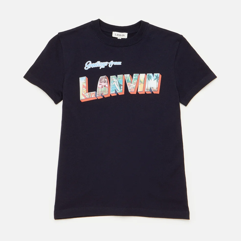 Lanvin Boys' Print T-Shirt - Navy Image 1