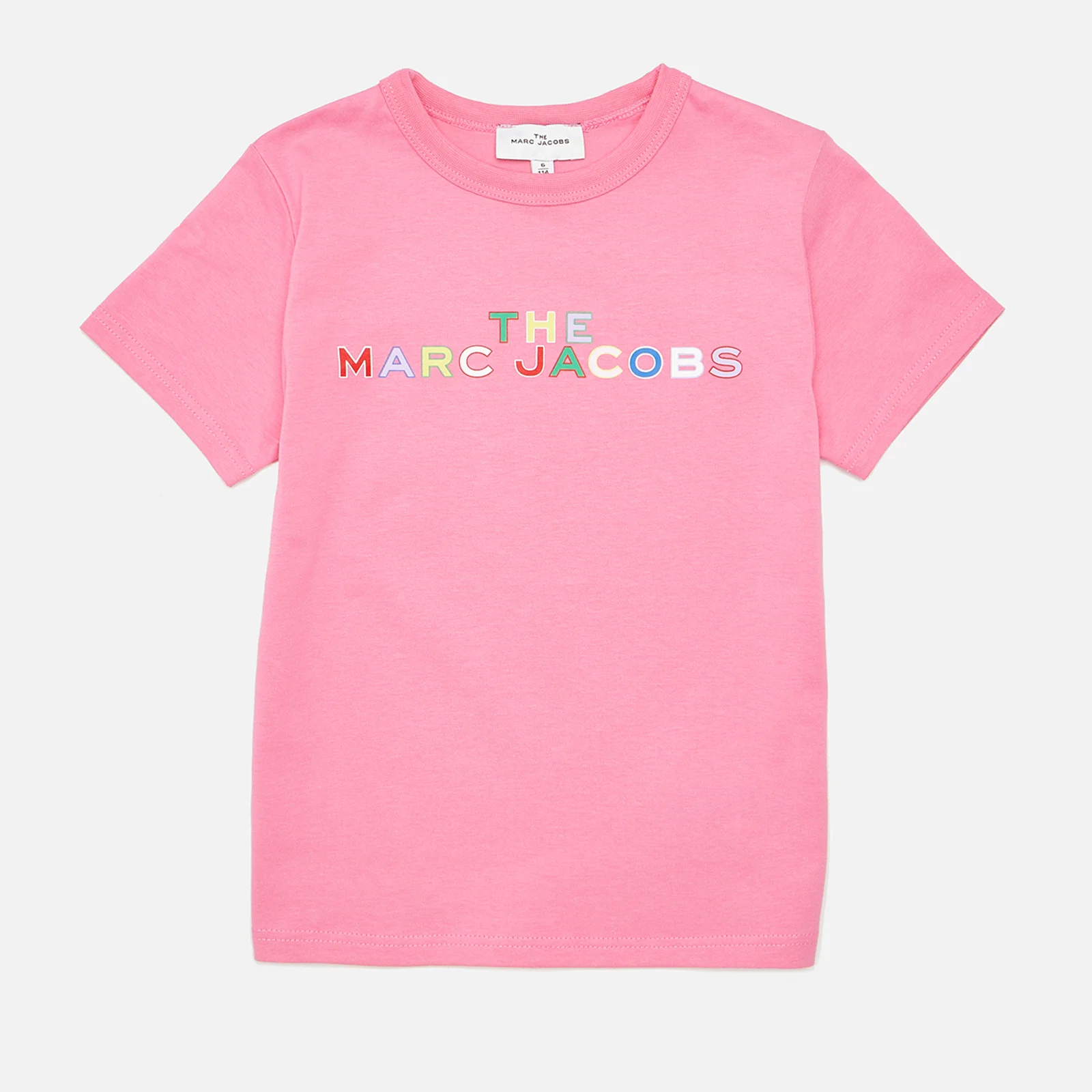 Little Marc Jacobs Girls' Short Sleeve T-Shirt - Pink Image 1