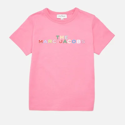 Little Marc Jacobs Girls' Short Sleeve T-Shirt - Pink