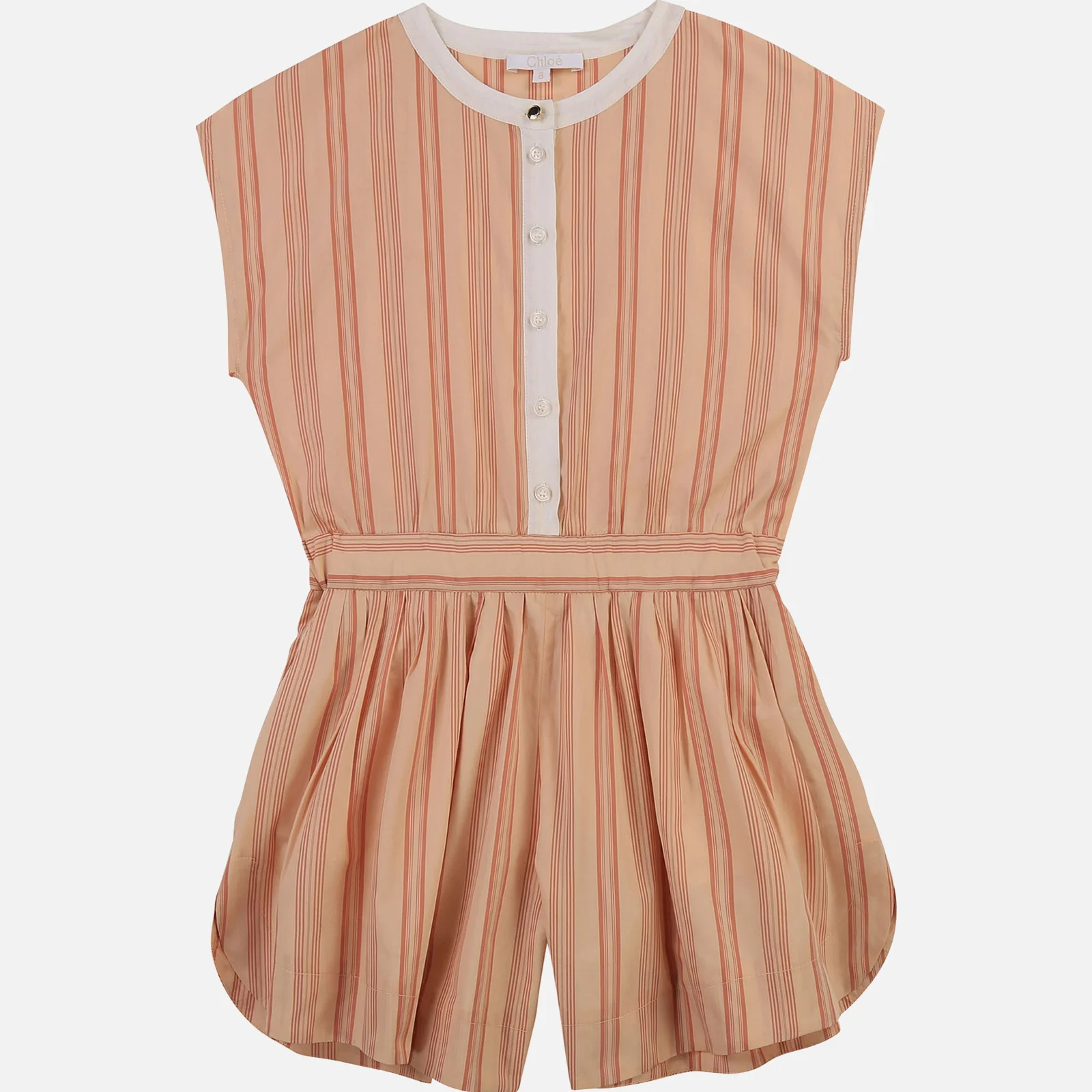 Chloe Girls' All In One Playsuit - Nude Image 1