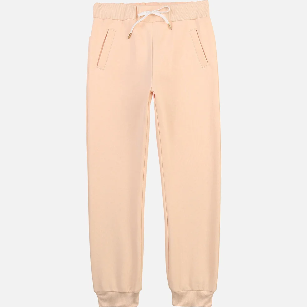 Chloé Girls' Sweatpant Trousers - Pale Pink Image 1