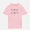 Bella Freud Women's Sista Sista T-Shirt - Malibu Pink - Image 1