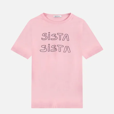 Bella Freud Women's Sista Sista T-Shirt - Malibu Pink
