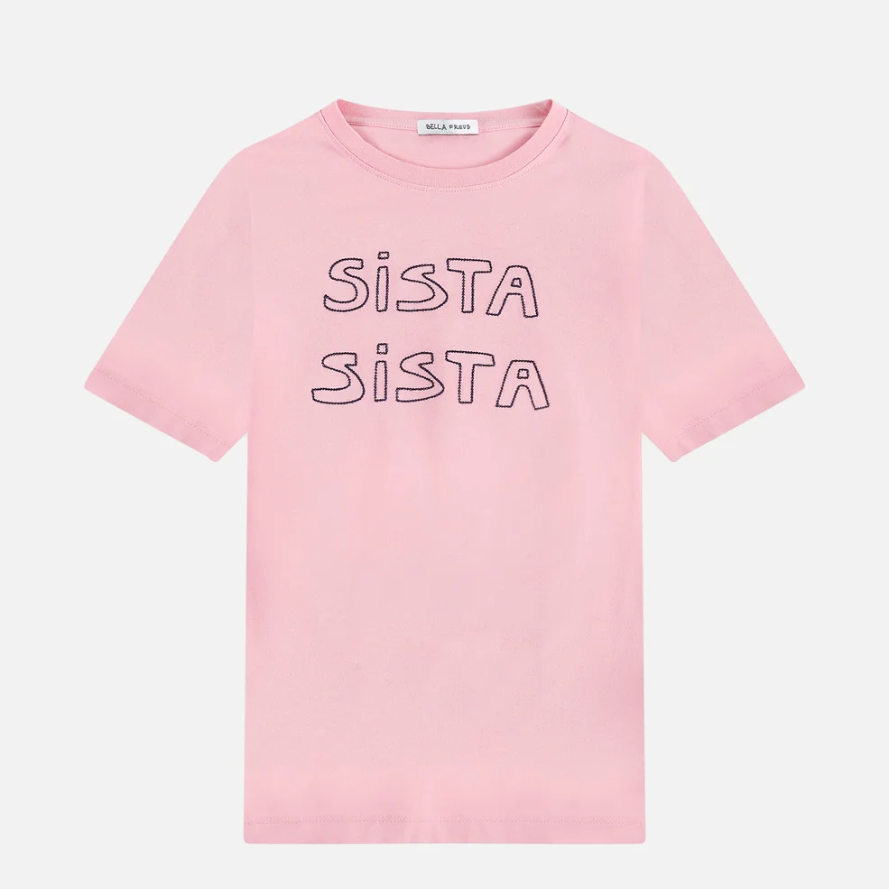 Bella Freud Women's Sista Sista T-Shirt - Malibu Pink Image 1