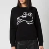 Bella Freud Women's Big Dog Sweatshirt - Black - Image 1