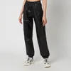 H2OFagerholt Women's Faux Leather Track Suit Trousers - Black - Image 1