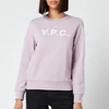 A.P.C. Women's Viva Sweatshirt - Heathered Grey - Image 1