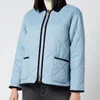 Barbour X ALEXACHUNG Women's Quilty Quilted Jacket - Fade Blue - Image 1