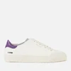 Axel Arigato Women's Clean 90 Triple Leather Cupsole Trainers - White/Purple - Image 1