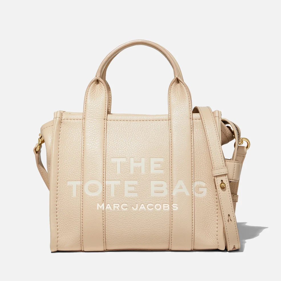 Marc Jacobs Women's The Mini Leather Tote Bag - Twine Image 1