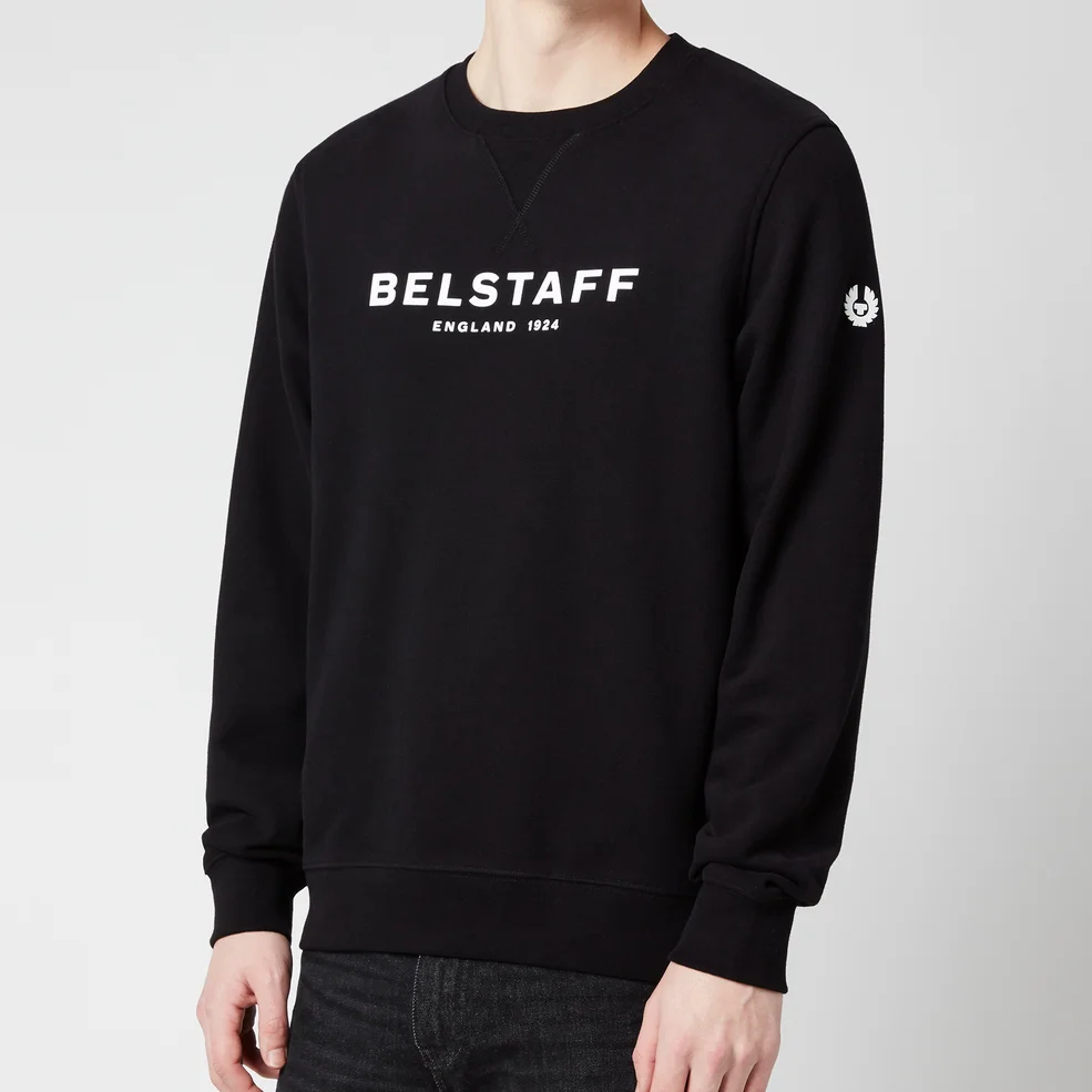 Belstaff Men's 1924 Sweatshirt - Black/White Image 1