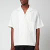 Maison Margiela Men's Cord Pinstripe Shirt - Off White - Image 1