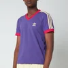 adidas X Wales Bonner Men's 70S V-Neck T-Shirt - Unity Purple/Glaze - Image 1
