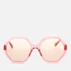 Chloé Girl's Esther Sunglasses - Transparent Pink - Image 1