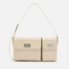BY FAR Women's Billy Patent Leather Shoulder Bag - Cream - Image 1