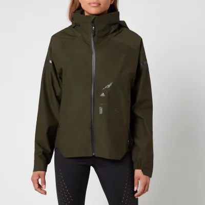 adidas X Parley Mission Women's Myshelter Rain Jacket - Night Cargo