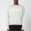 KENZO Men's Logo Sweatshirt - Sage Green - Image 1