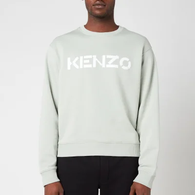 KENZO Men's Logo Sweatshirt - Sage Green