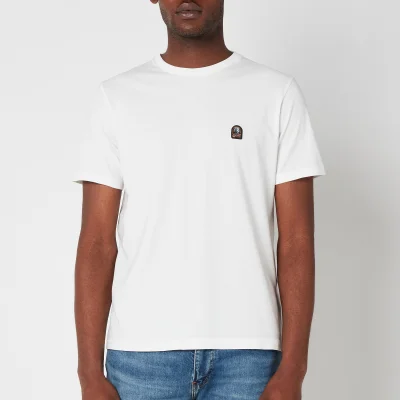 Parajumpers Men's Patch Logo T-Shirt - Off White