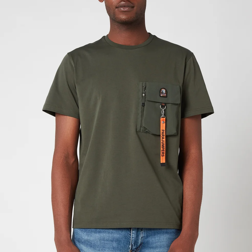Parajumpers Men's Mojave Chest Pocket T-Shirt - Sycamore Image 1