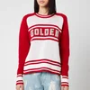 Golden Goose Women's Dianne Stripes Sweatshirt - Red/White - Image 1