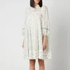 See By Chloé Women's Floral Print Dress - White Grey - Image 1