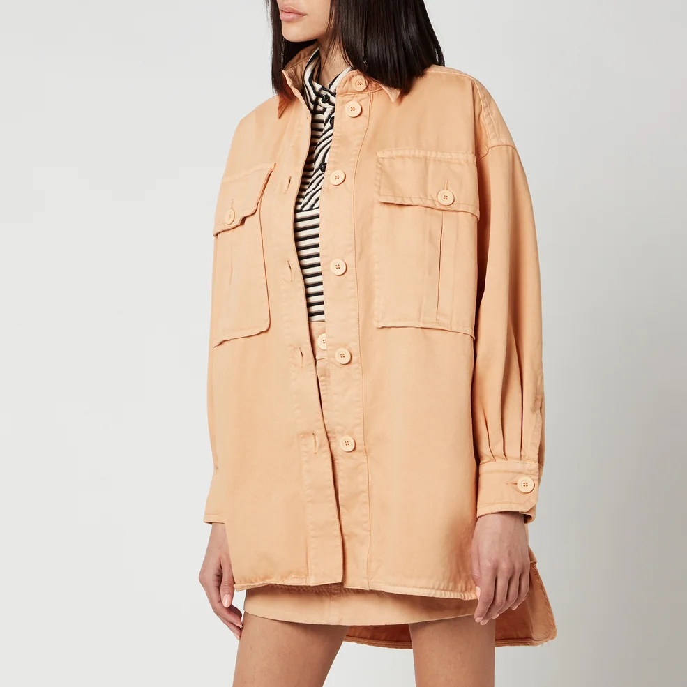 See By Chloé Women's Oversized Shirt Jacket - Delicate Pink Image 1