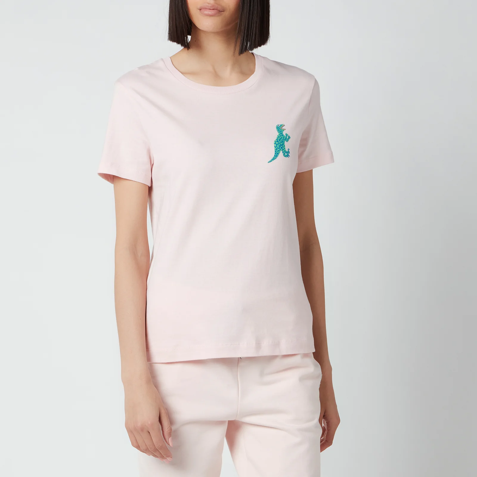 PS Paul Smith Women's Small Dino T-Shirt - Pink Image 1