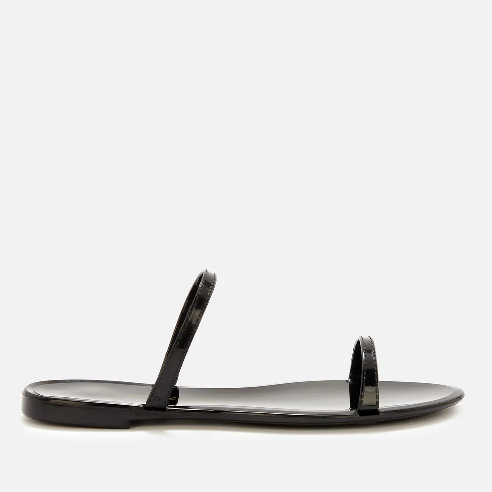 Stuart Weitzman Women's Sawyer Jelly Slide Sandals - Black Image 1