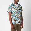 YMC Men's Malick Floral Short Sleeve Shirt - Multi - Image 1