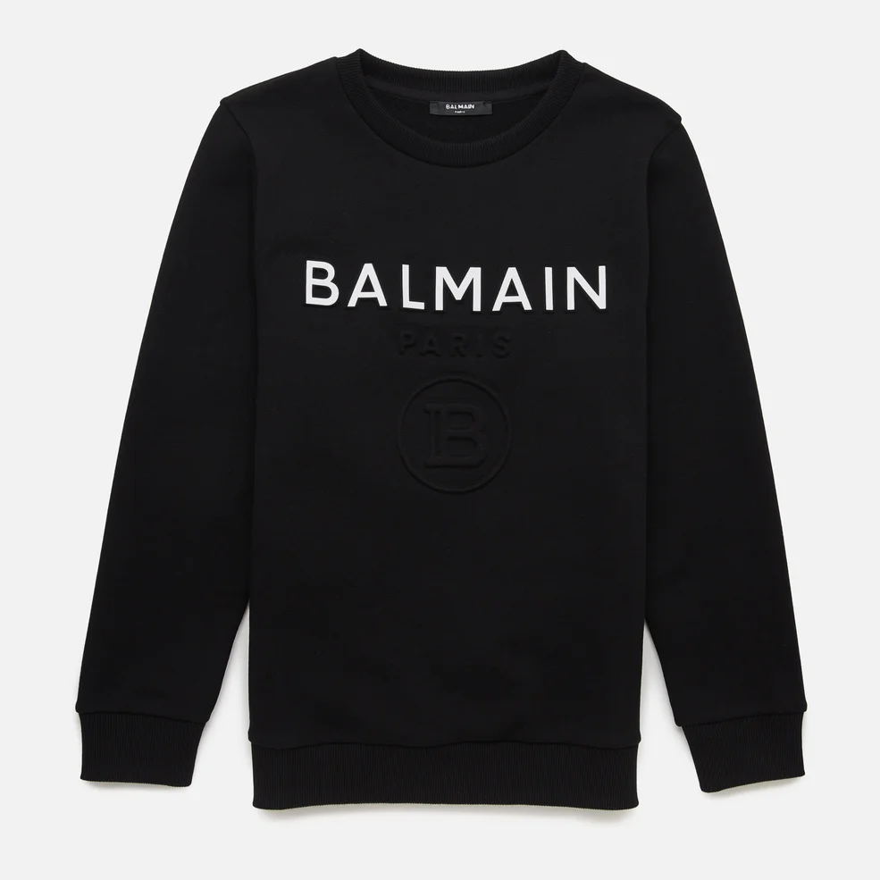 Balmain Boys' Sweatshirt - Nero Image 1
