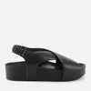 Simon Miller Women's Vegan Cross Dip Cross Front Sandals - Black - Image 1