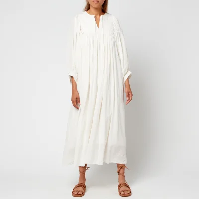Skall Studio Women's Nadja Cotton Gauze Dress - Off White
