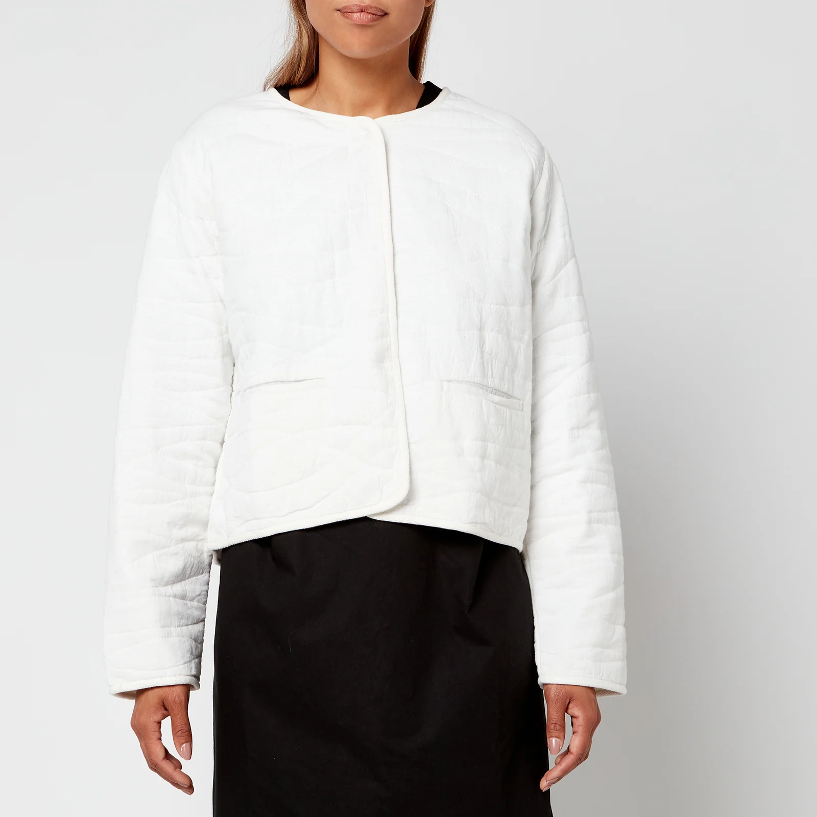 Skall Studio Women's Emma Cotton Gauze Jacket - Off-White Image 1