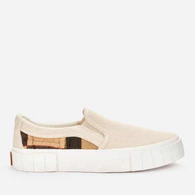 Good News Men's Moroccan Yess Slip-On Trainers - Oatmeal