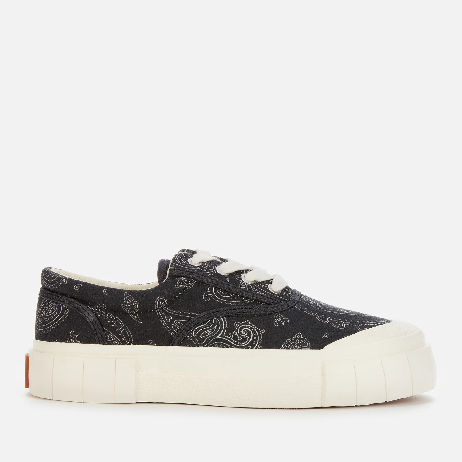 Good News Women's Paisley Opal Low Top Trainers - Black Image 1