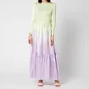 Olivia Rubin Women's Sadie Midi Dress - Lilac Green Ombre - Image 1