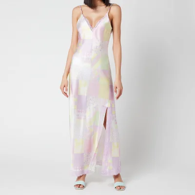 Olivia Rubin Women's Veronica Slip Dress - Light Patchwork