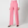 De La Vali Women's Lily Trousers - Pink Solid - Image 1