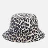 Ganni Women's Leopard Print Bucket Hat - Multi - Image 1