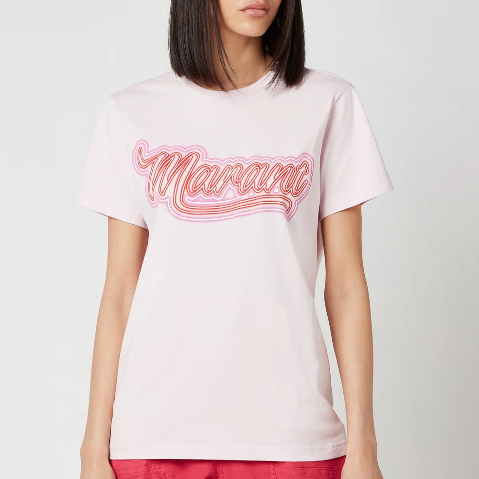 Marant Etoile Women's Zaof T-Shirt - Pink Image 1