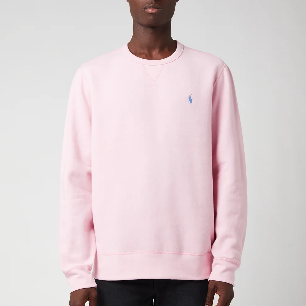 Polo Ralph Lauren Men's The Cabin Fleece Sweatshirt - Carmel Pink Image 1