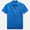 Polo Ralph Lauren Men's Custom Slim Fit Mesh Polo Shirt - Dockside Blue Heather - Image 1