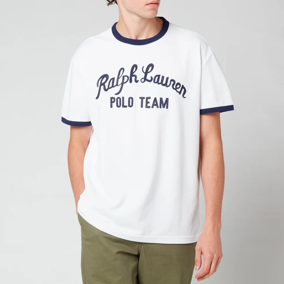 Polo Ralph Lauren Men's Classic Fit Polo Team Mesh T-Shirt - White Image 1