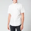Polo Ralph Lauren Men's Slim Fit Garment Dyed Twill Short Sleeve Shirt - White - Image 1