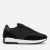 MALLET Men's Caledonian Mesh Running Style Trainers - Black - Image 1