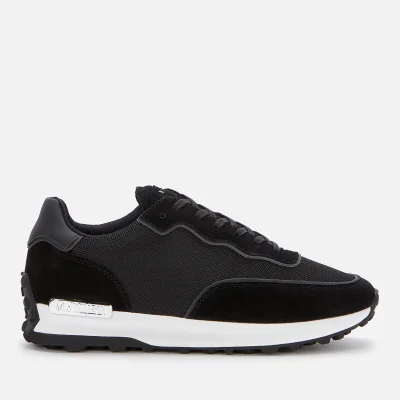 MALLET Men's Caledonian Mesh Running Style Trainers - Black