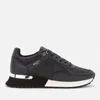 MALLET Men's Lux 2.0 Camo Running Style Trainers - Black - Image 1